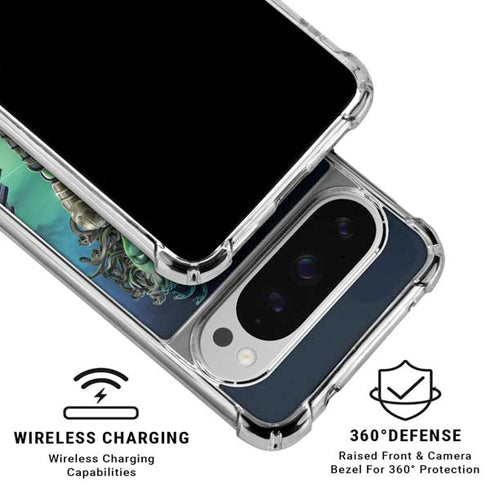 Medusa by Tom Wood Google Pixel 10 Pro XL Clear Case